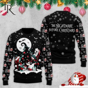 The Nightmare Before Christmas HO HO HO Ugly Sweater