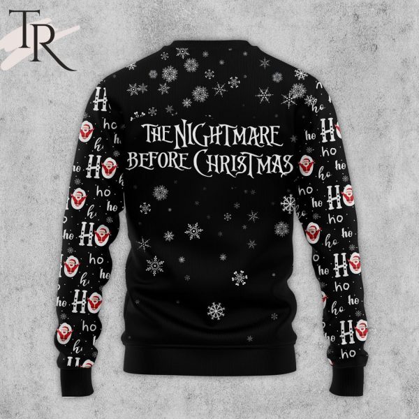 The Nightmare Before Christmas HO HO HO Ugly Sweater