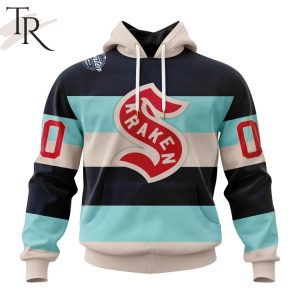 NHL Seattle Kraken 2024 Winter Classic Customized Kits Hoodie
