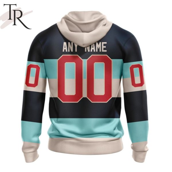 NHL Seattle Kraken 2024 Winter Classic Customized Kits Hoodie