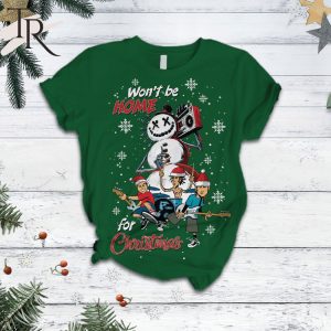 Won’t Be Home For Christmas Blink-182 Blink One Eighty Two Pajamas Set
