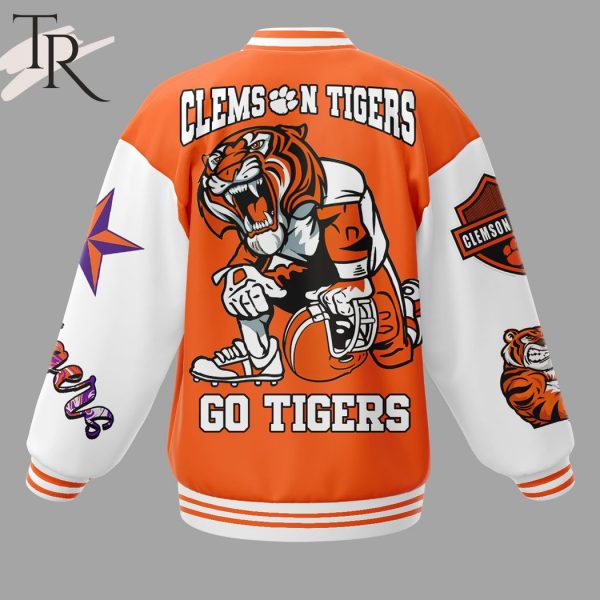 Clemson Tigers Go Tiger Baseball Jacket