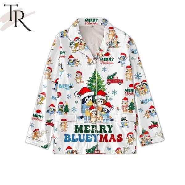 Merry Christmas Merry Blueymas Bluey Pajamas Set