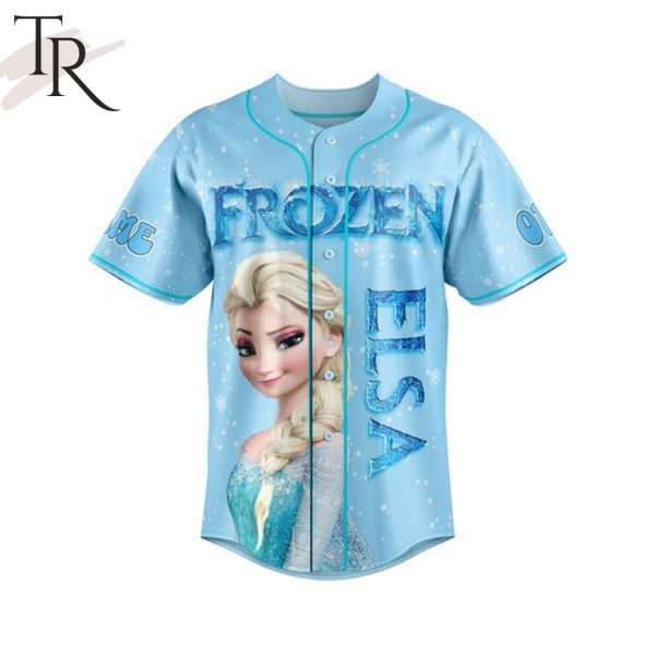 Frozen Elsa I’m The Big Sister Let It Go Baseball Jersey