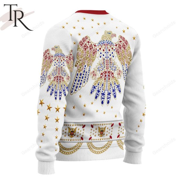 Elvis Presley – Costume Cosplay Ugly Christmas Sweater