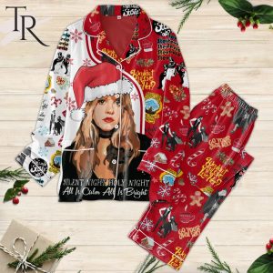 Silent Night Holy Night All Is Calm All Is Bright Stevie Nicks Pajamas Set