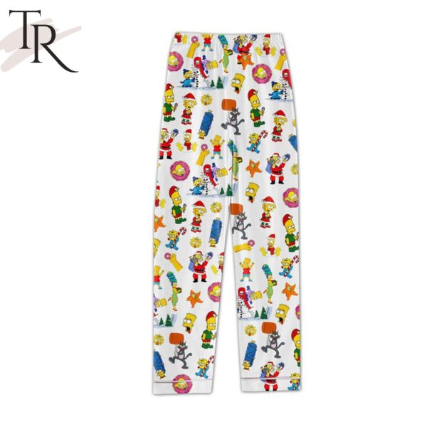 Merry Christmas The Simpsons Pajamas Set