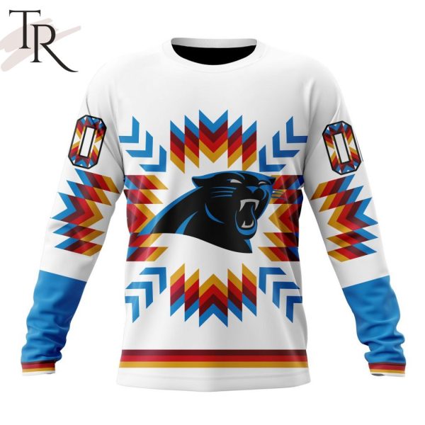 NFL Carolina Panthers Special Design With Native Pattern Hoodie