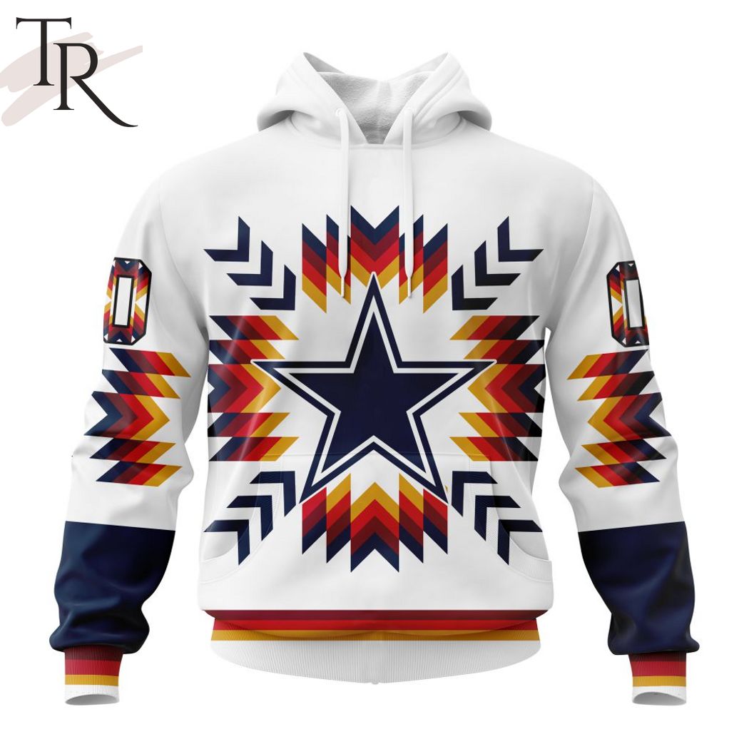 NFL Dallas Cowboys Special Design With Native Pattern Hoodie - Torunstyle