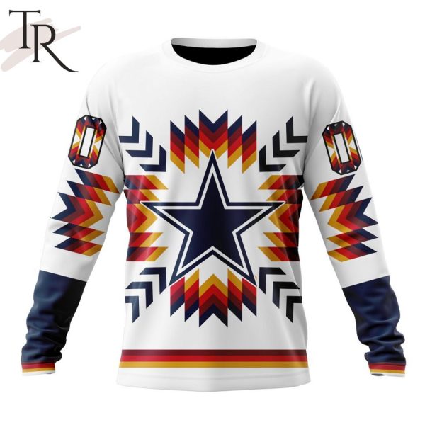 NFL Dallas Cowboys Special Design With Native Pattern Hoodie