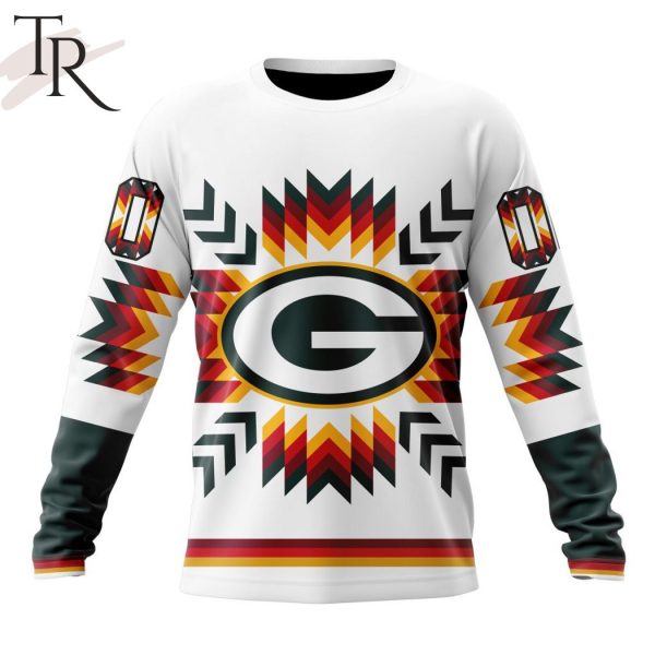 NFL Green Bay Packers Special Design With Native Pattern Hoodie