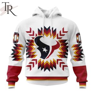 NFL Houston Texans Special Design With Native Pattern Hoodie
