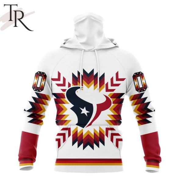 NFL Houston Texans Special Design With Native Pattern Hoodie