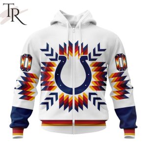 NFL Indianapolis Colts Special Design With Native Pattern Hoodie