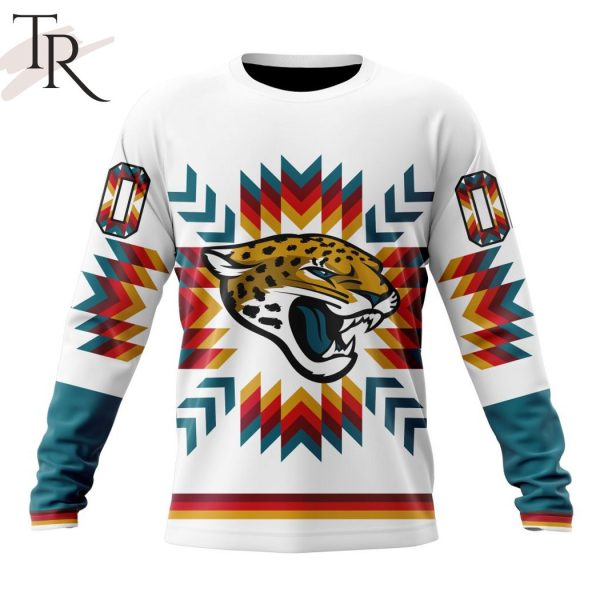 NFL Jacksonville Jaguars Special Design With Native Pattern Hoodie