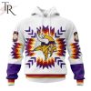 NFL New England Patriots Special Design With Native Pattern Hoodie
