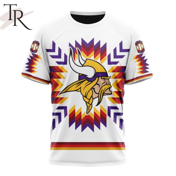 NFL Minnesota Vikings Special Design With Native Pattern Hoodie