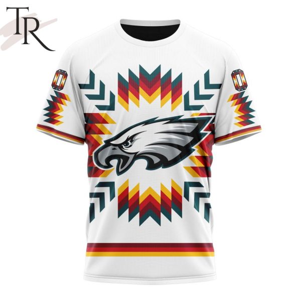 NFL Philadelphia Eagles Special Design With Native Pattern Hoodie