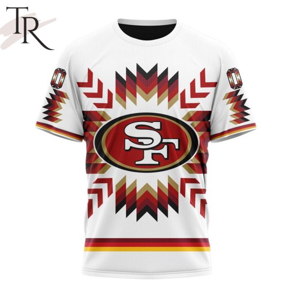 NFL San Francisco 49ers Special Design With Native Pattern Hoodie