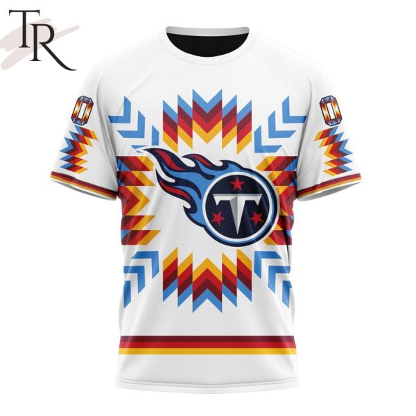 NFL Tennessee Titans Special Design With Native Pattern Hoodie