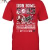 Limited Edition 2023 ROLL TIDE!!! Alabama wins the Iron Bowl!!! Unisex T-Shirt