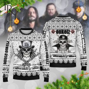 Bohse Ibkelz Rock Band Ugly Christmas Sweater