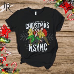 All I Want For Christmas Is An NSYNC Reunion Tour Pajamas Set