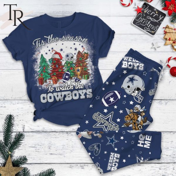 Tis the Season To Watch The Cowboys Pajamas Set