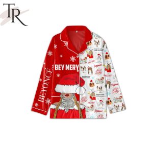 Bey Mery Beyonce Merry Christmas Pajamas Set