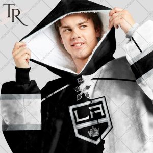Personalized NHL Los Angeles Kings Mix Jersey Blanket Hoodie
