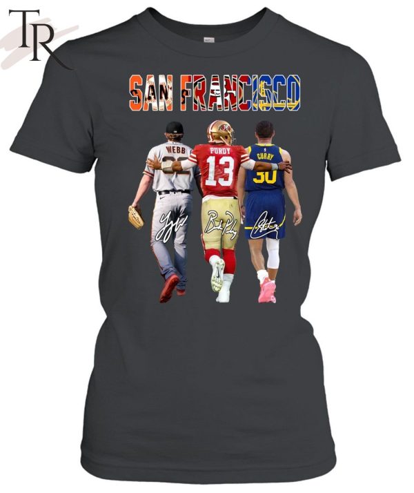 San Francisco Webb, Purdy And Curry T-Shirt