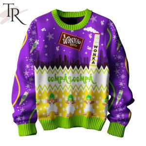 I Wonka Bar Oompa Loompa Ugly Christmas Sweater