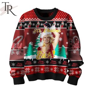It’s Christmas Bitch Merry Britmas Britney Spears Ugly Sweater