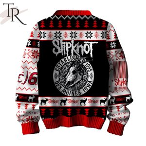 Slipknot Established 1995 Des Moines Iowa Custom Ugly Christmas Sweater