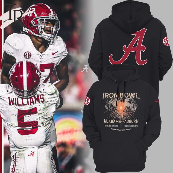 Iron Bowl Alabama Vs Auburn November 25th, 2023 Jordan-Hare Stadium 88th Battle For The State Hoodie, Longpants, Cap