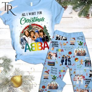 All I Want For Christmas Is ABBA Pajamas Set