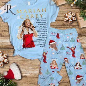 All I Want For Christmas Is Mariah Carey Pajamas Set