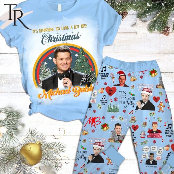 It’s Beginning To Look A Lot Like Christmas Michael Buble Pajamas Set