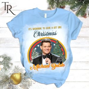 It’s Beginning To Look A Lot Like Christmas Michael Buble Pajamas Set