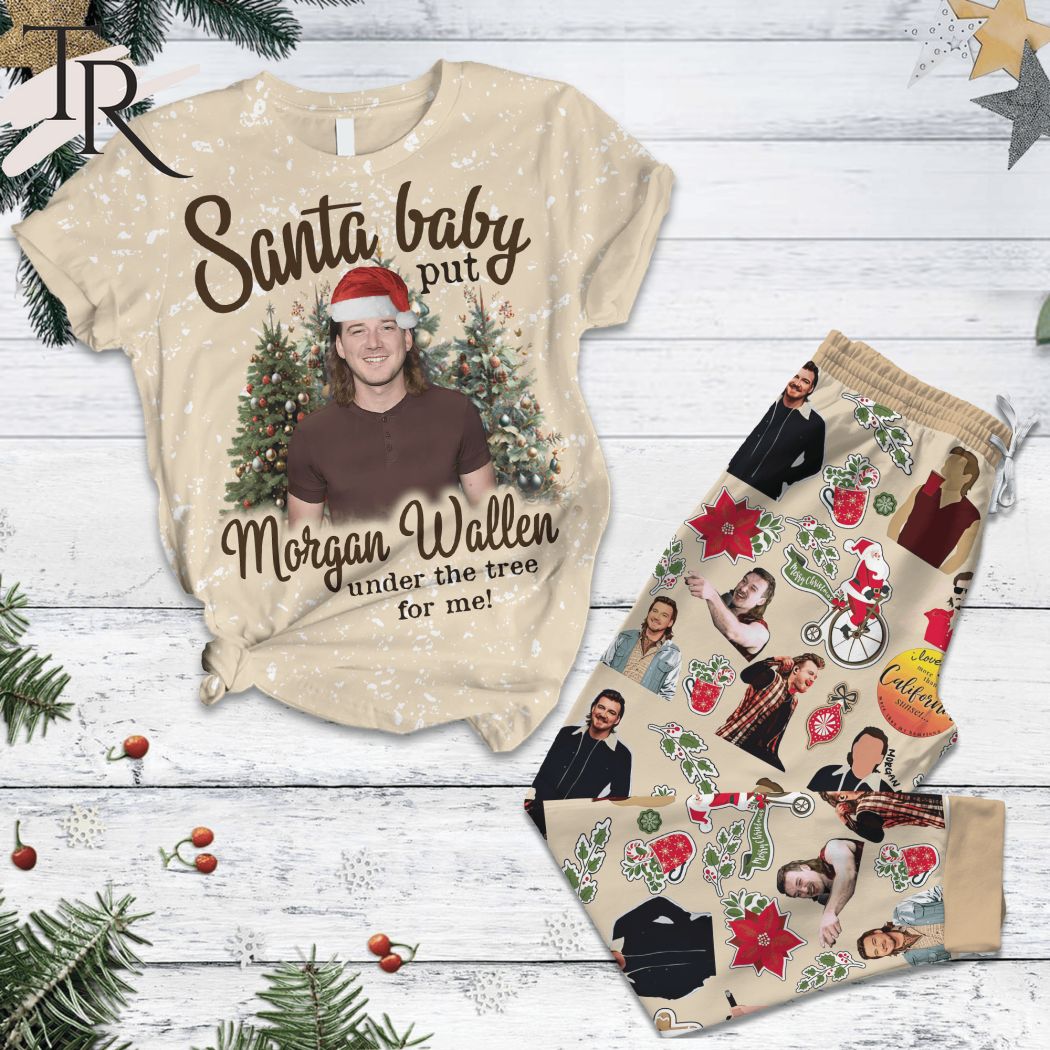 Santa baby best sale christmas pajamas