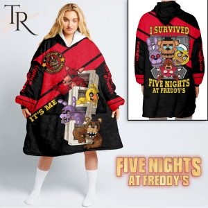 Fazbear Entertainment It’s Me I Survived Five Nights At Freddy’s Blanket Hoodie