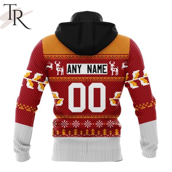 NHL Calgary Flames Specialized Unisex Sweater For Chrismas Season Hoodie