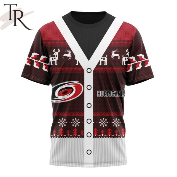 NHL Carolina Hurricanes Specialized Unisex Sweater For Chrismas Season Hoodie