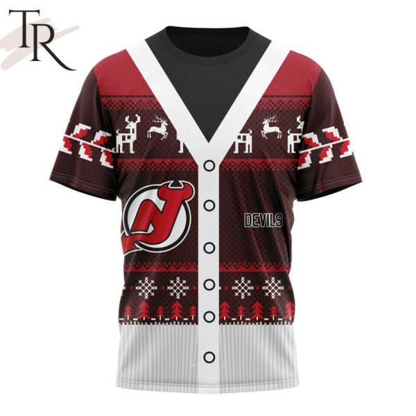 NHL New Jersey Devils Specialized Unisex Sweater For Chrismas Season Hoodie