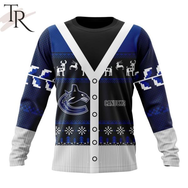 NHL Vancouver Canucks Specialized Unisex Sweater For Chrismas Season Hoodie