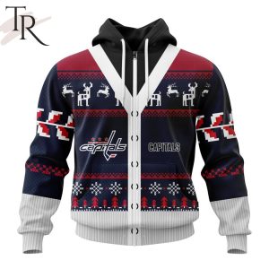 NHL Washington Capitals Specialized Unisex Sweater For Chrismas Season Hoodie