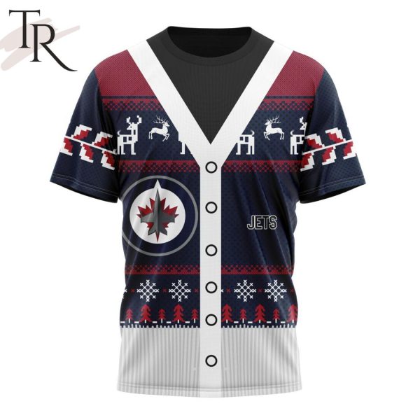 NHL Winnipeg Jets Specialized Unisex Sweater For Chrismas Season Hoodie