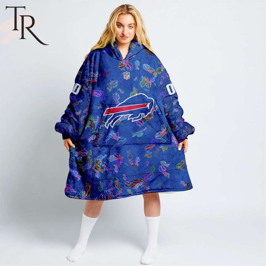 Womens Buffalo Bills Name & Number Graphic Hoodie | Rebel Sport