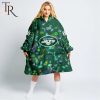 Personalized NFL Philadelphia Eagles With A Bold and Dense Logo Design Hoodie Blanket