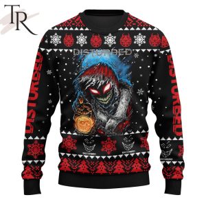 Get Down With The Xmas Disturbed Ugly Christmas Sweater